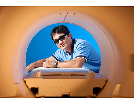 Portrait of MRI Service Worker